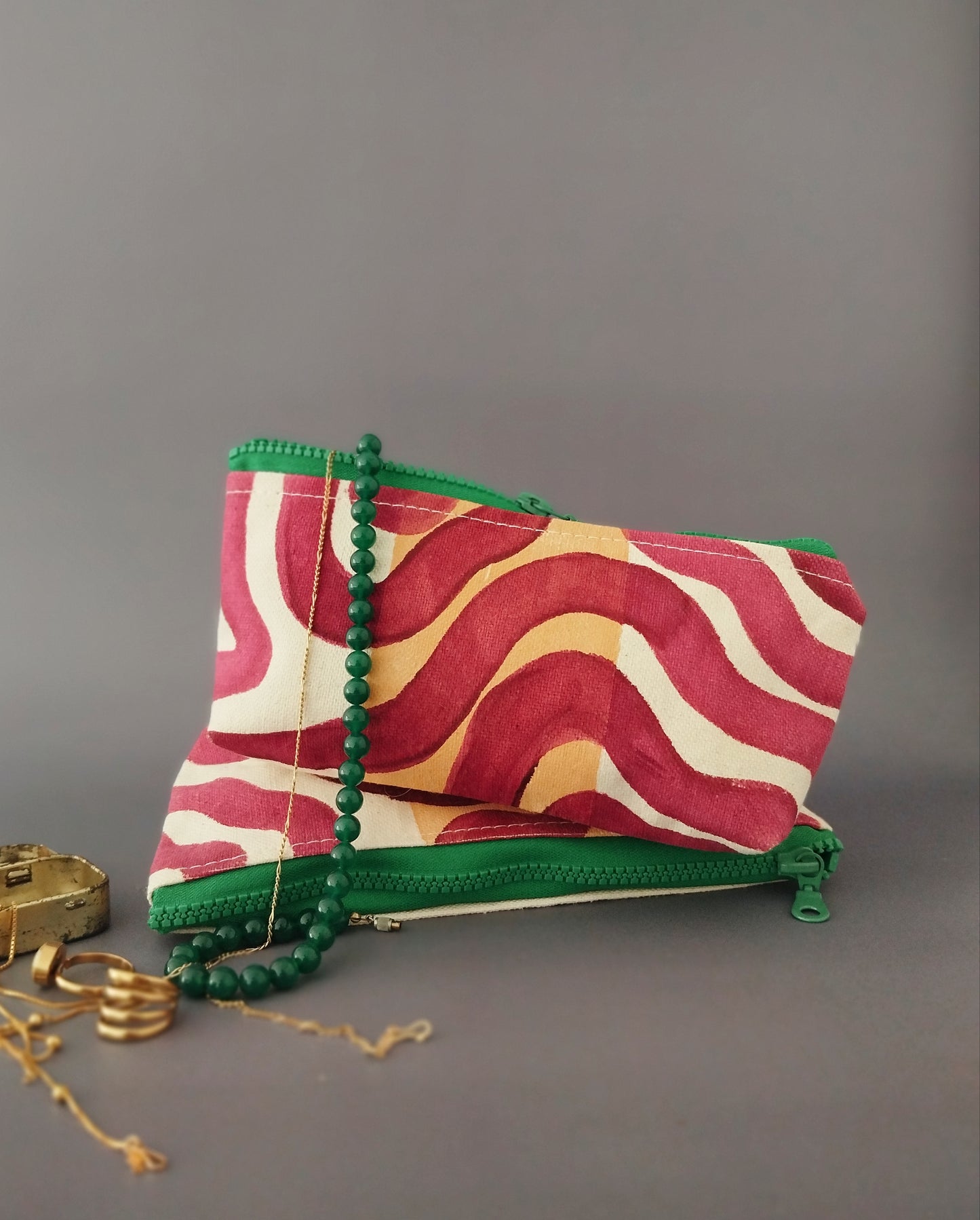 Elegant Brushtrokes Bag Organizer