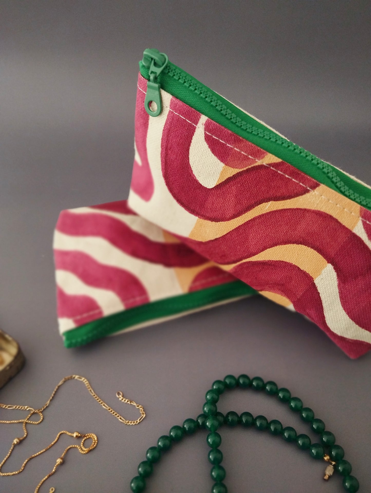 Elegant Brushtrokes Bag Organizer