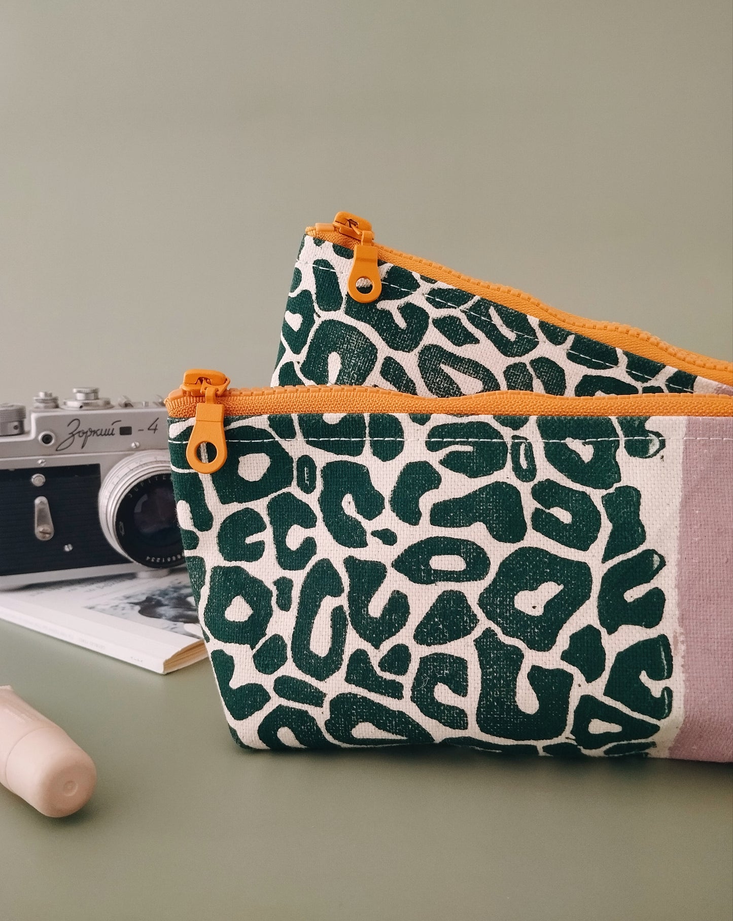 Modern Leopard Print Organizer