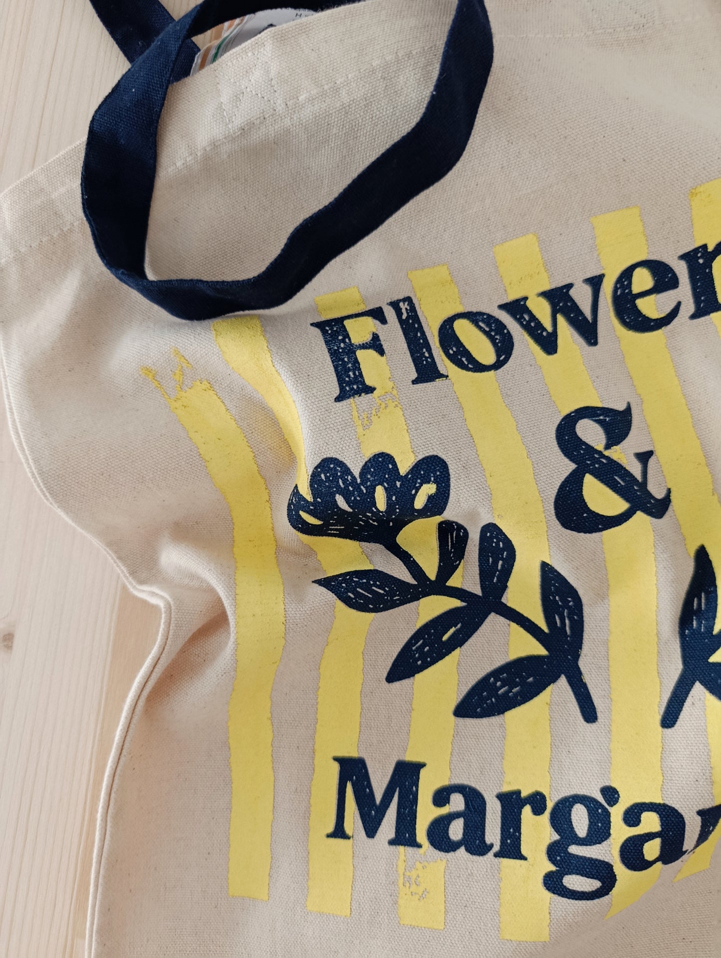 Flowers and Margaritas Tote Bag