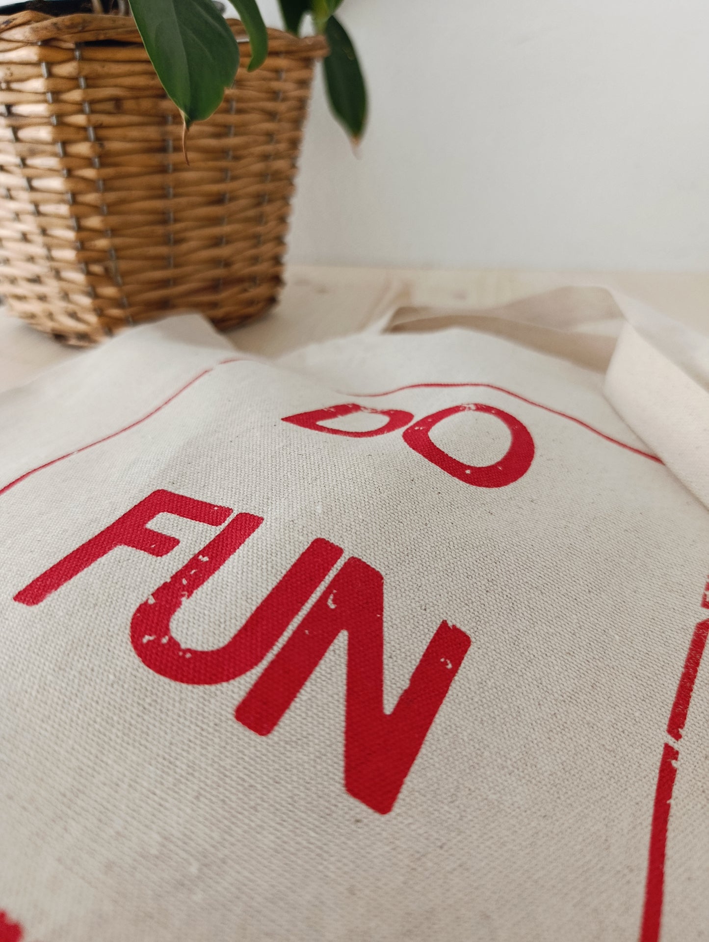 "Do Fun Shit" Tote Bag