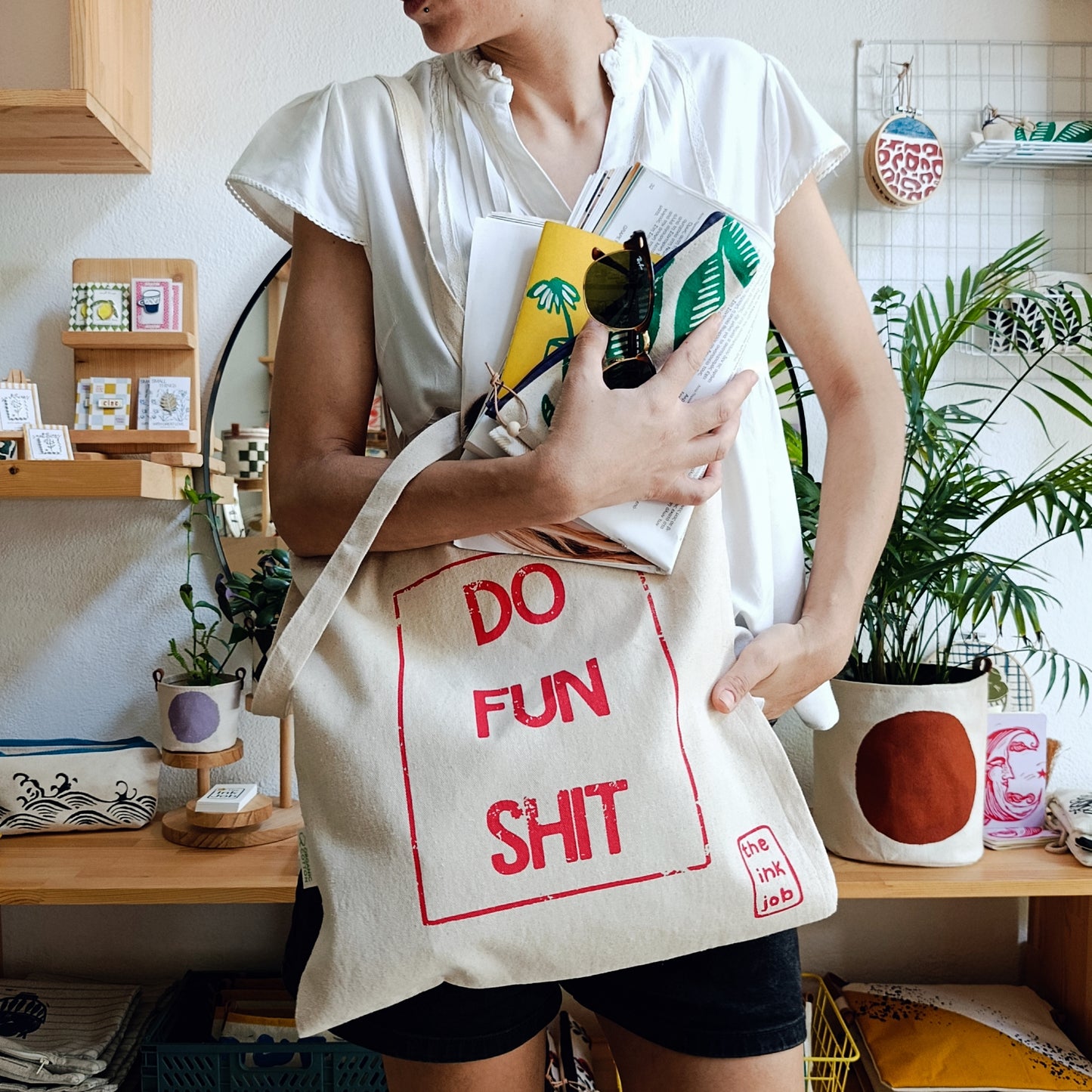"Do Fun Shit" Tote Bag