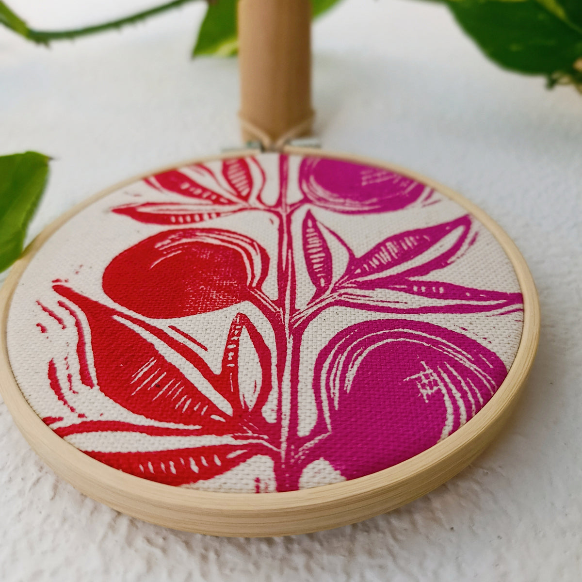 Red Flower Wall Hanging
