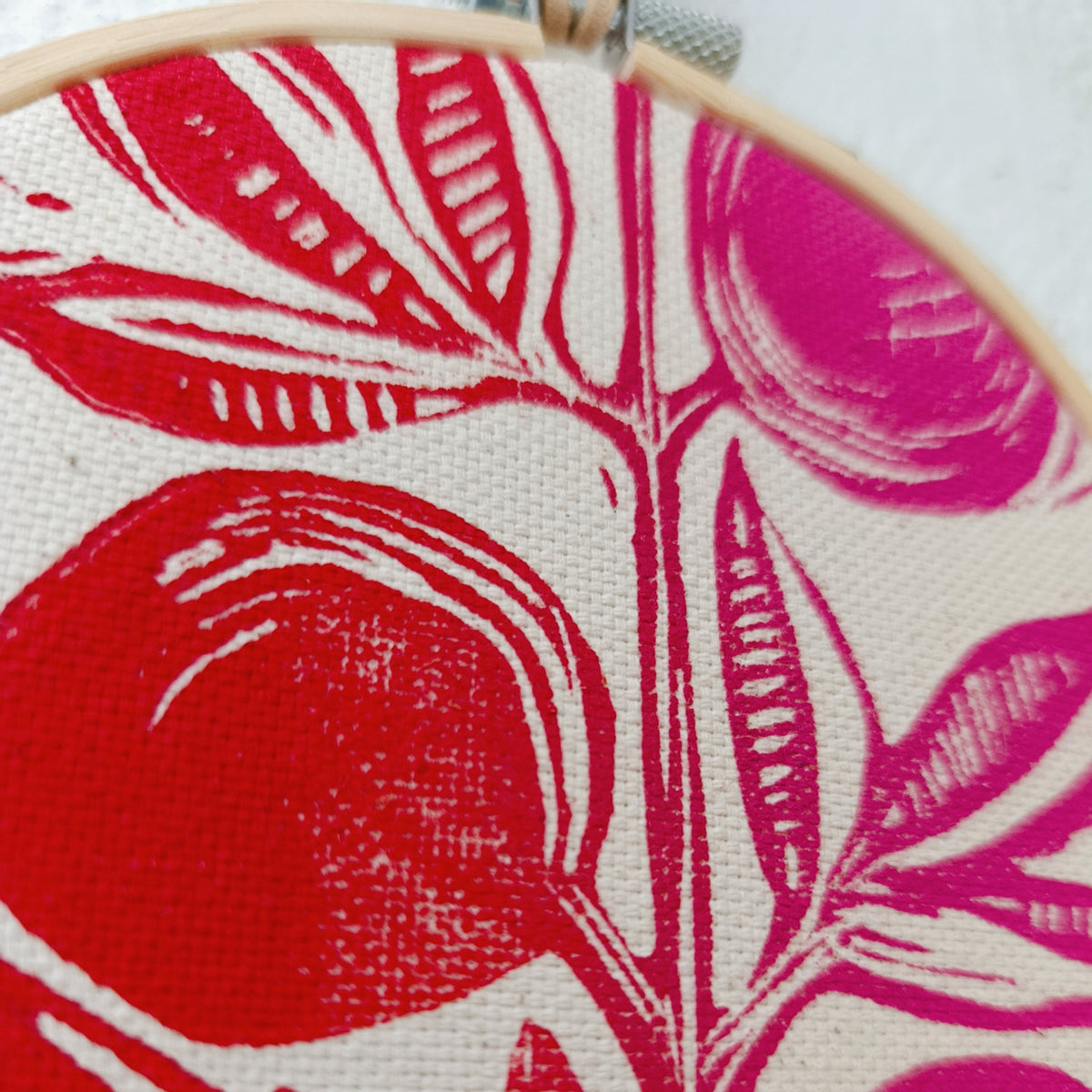 Red Flower Wall Hanging