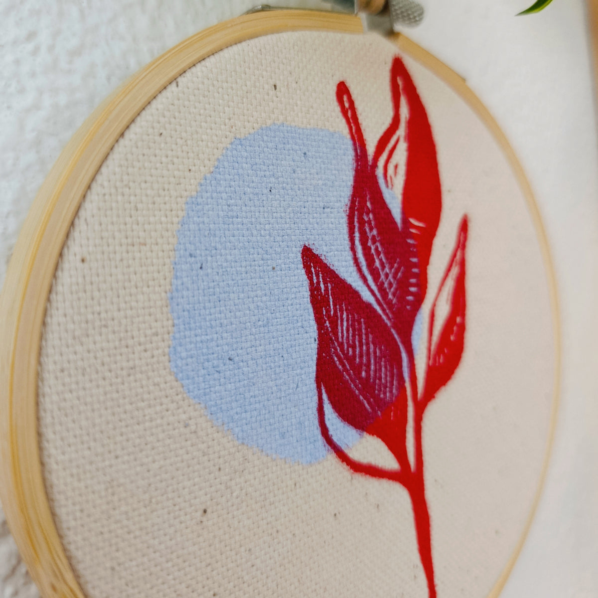 Abstract Floral Wall Hanging