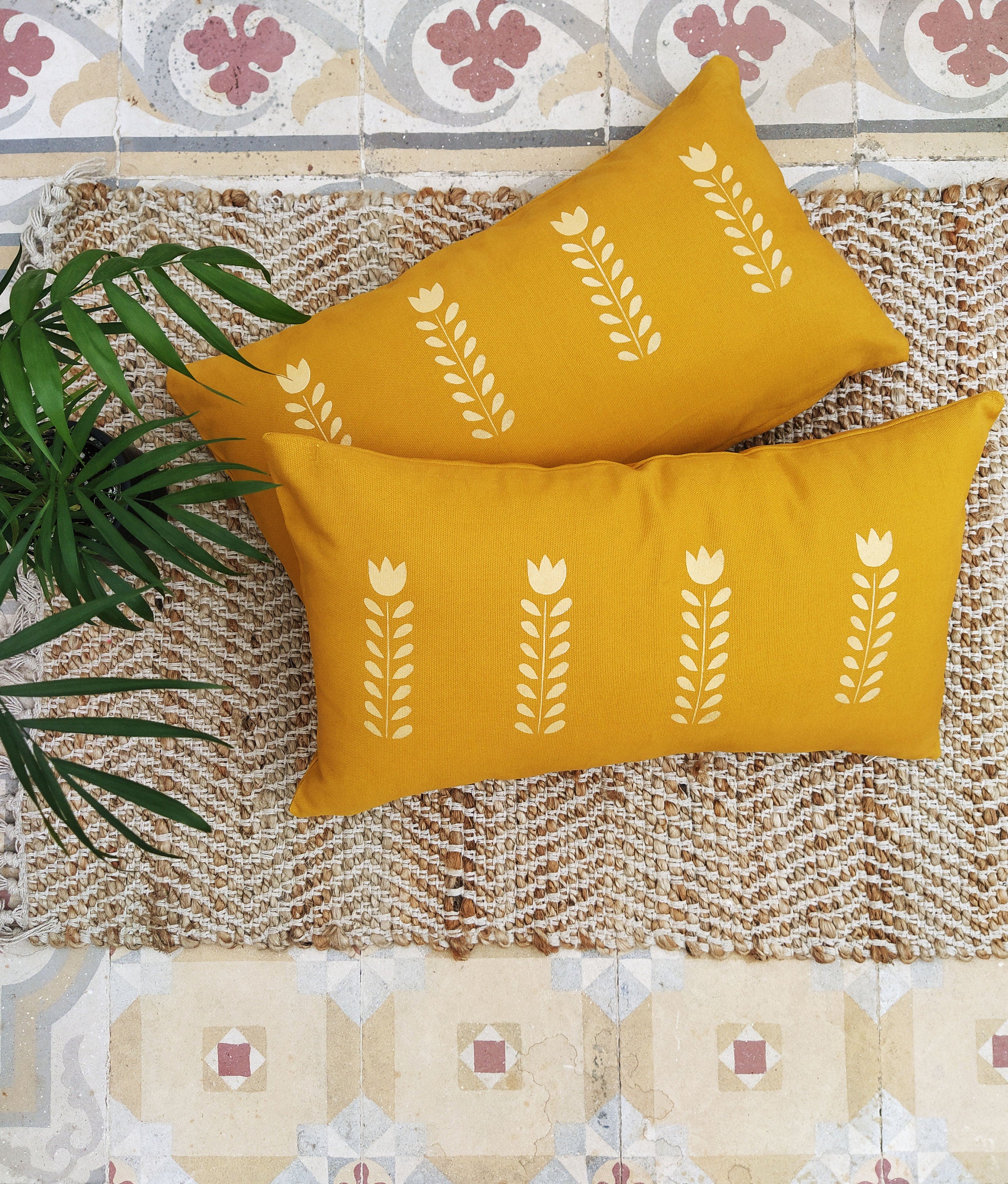 Mustard hotsell pillow cases